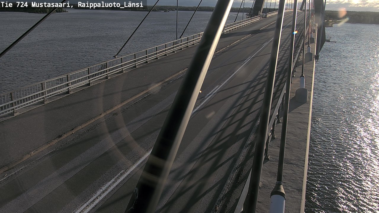 Weather Camera Image Road 724 Mustasaari, Raippaluoto, west, Mustasaari, Pohjanmaa