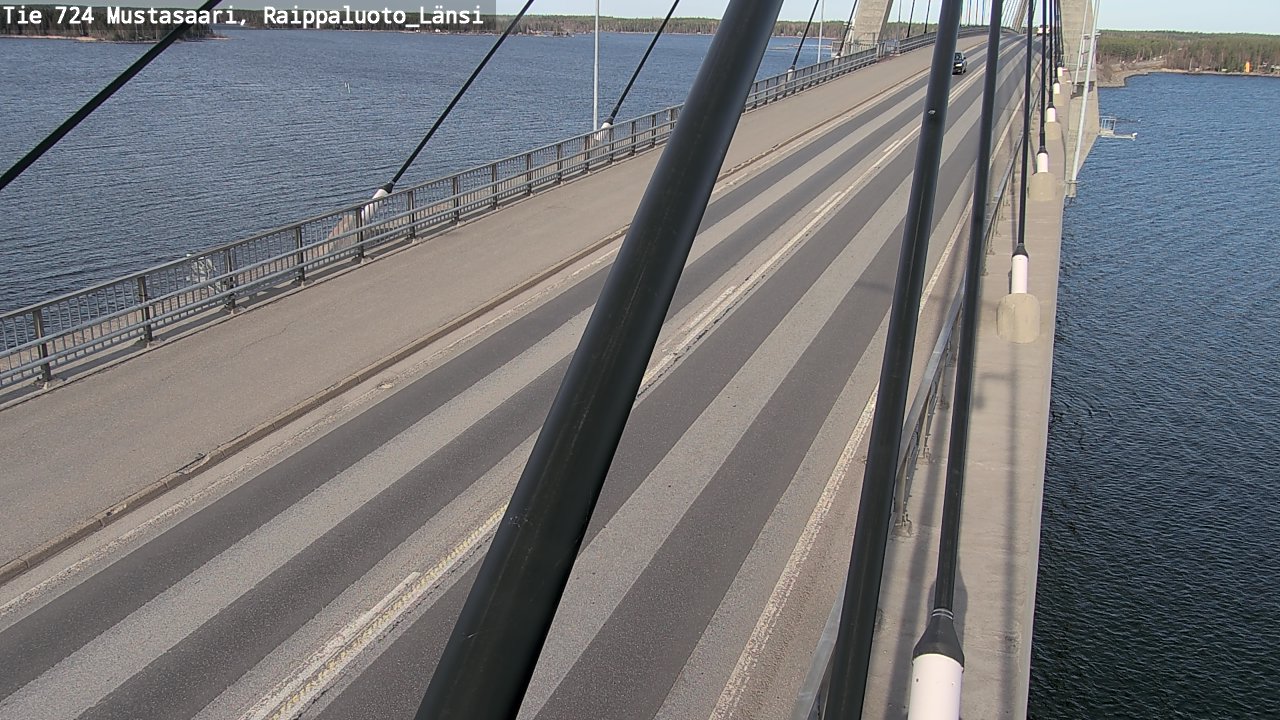Weather Camera Image Road 724 Mustasaari, Raippaluoto, west, Mustasaari, Pohjanmaa
