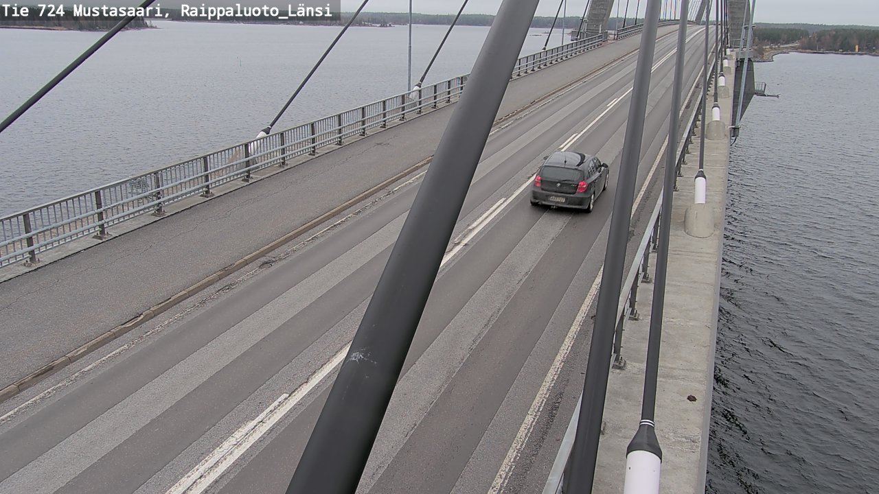 Kelikamerat Kuva Tie 724 Mustasaari, Raippaluoto, länsi, Mustasaari, Pohjanmaa