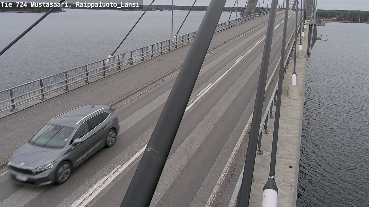 Kelikamerat Kuva Tie 724 Mustasaari, Raippaluoto, länsi, Mustasaari, Pohjanmaa