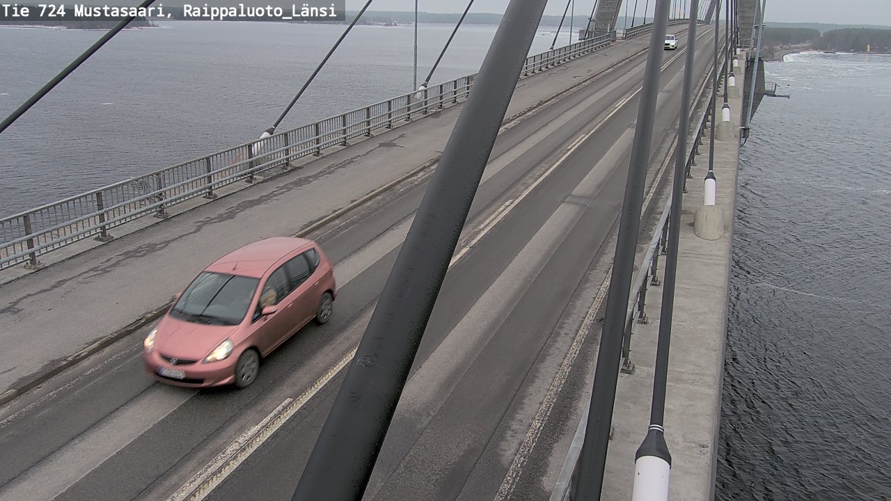Weather Camera Image Road 724 Mustasaari, Raippaluoto, west, Mustasaari, Pohjanmaa