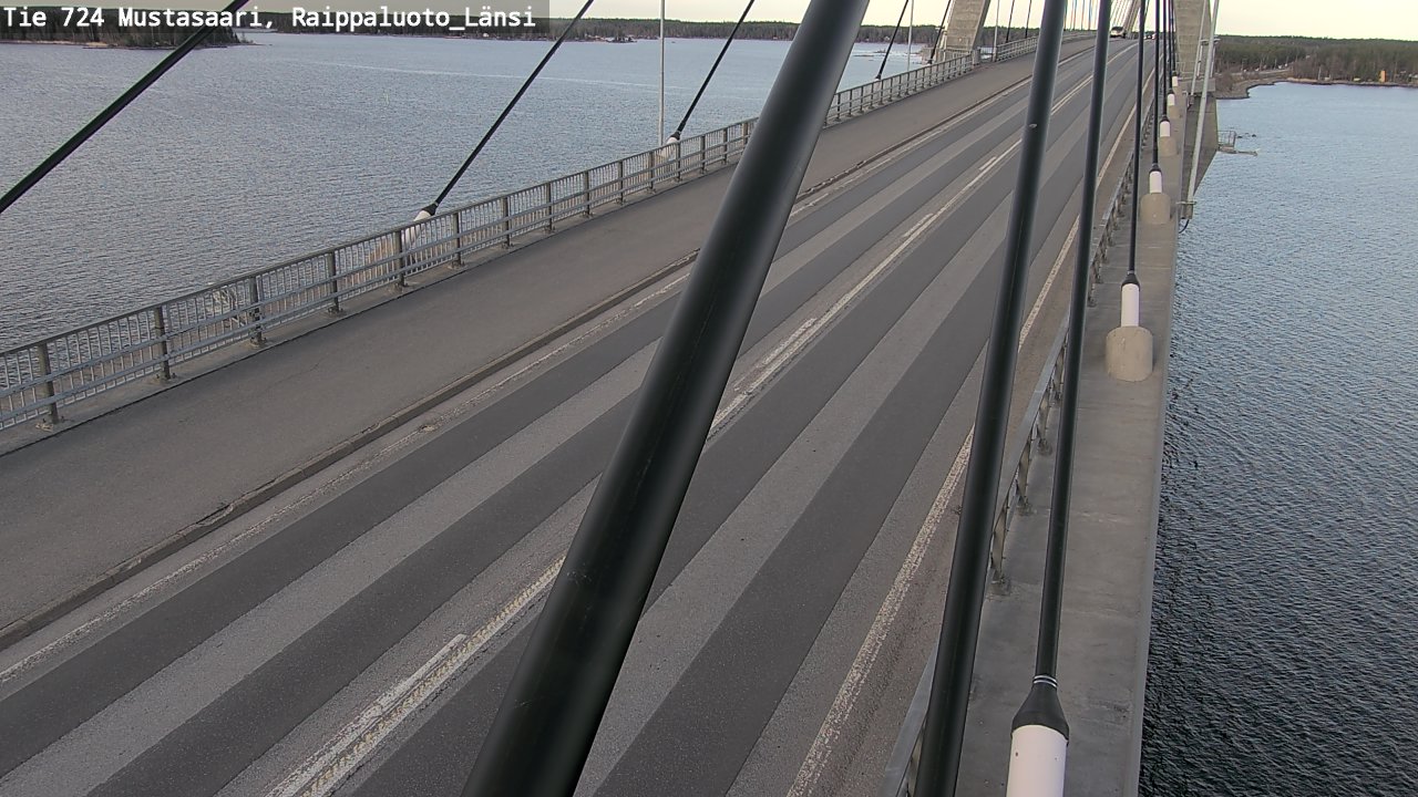 Weather Camera Image Road 724 Mustasaari, Raippaluoto, west, Mustasaari, Pohjanmaa