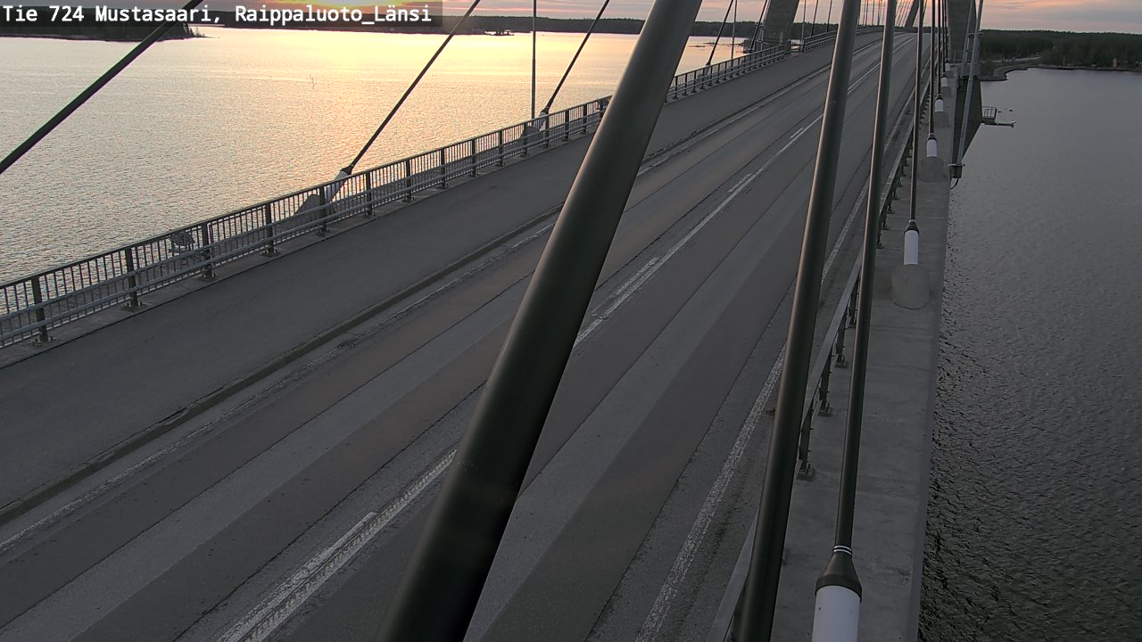 Weather Camera Image Väg 724 Korsholm, Replot, väst, Mustasaari, Pohjanmaa