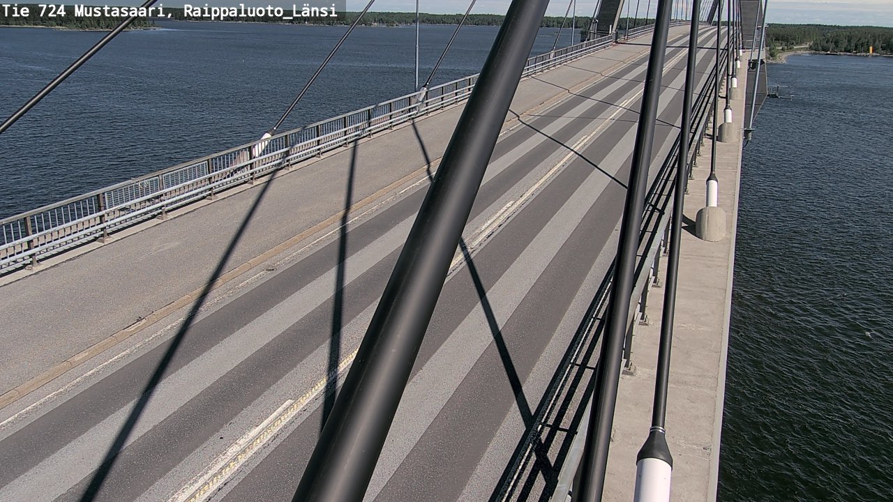 Kelikamerat Kuva Tie 724 Mustasaari, Raippaluoto, länsi, Mustasaari, Pohjanmaa