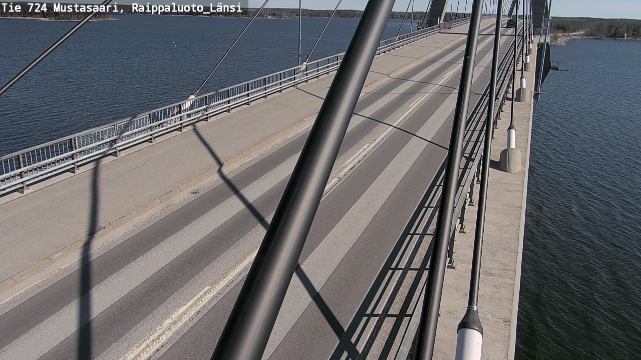 Weather Camera Image Road 724 Mustasaari, Raippaluoto, west, Mustasaari, Pohjanmaa