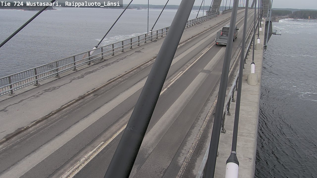 Weather Camera Image Road 724 Mustasaari, Raippaluoto, west, Mustasaari, Pohjanmaa
