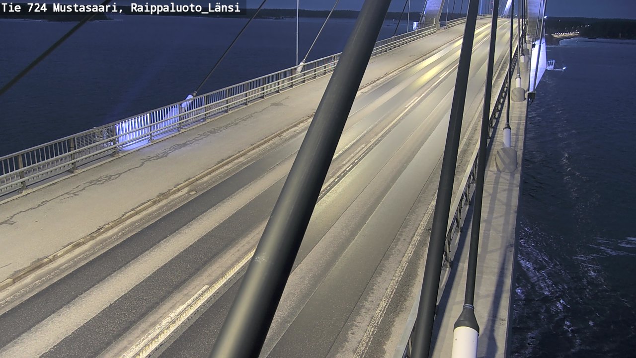 Kelikamerat Kuva Tie 724 Mustasaari, Raippaluoto, länsi, Mustasaari, Pohjanmaa