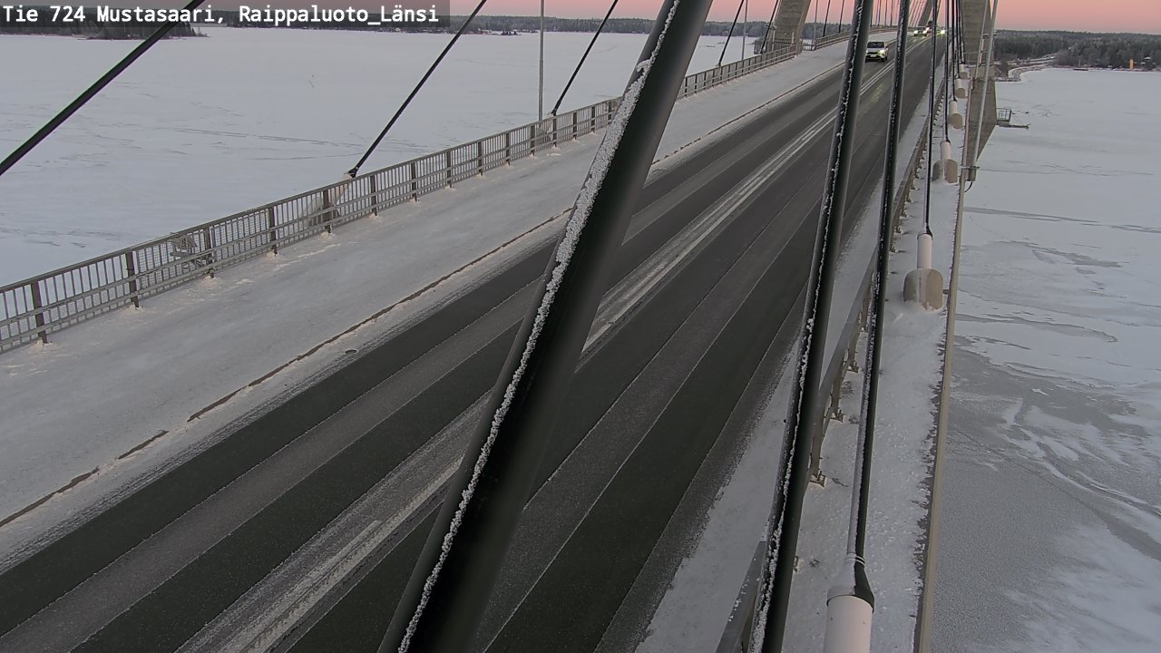 Weather Camera Image Road 724 Mustasaari, Raippaluoto, west, Mustasaari, Pohjanmaa