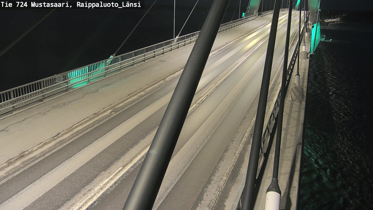 Kelikamerat Kuva Tie 724 Mustasaari, Raippaluoto, länsi, Mustasaari, Pohjanmaa