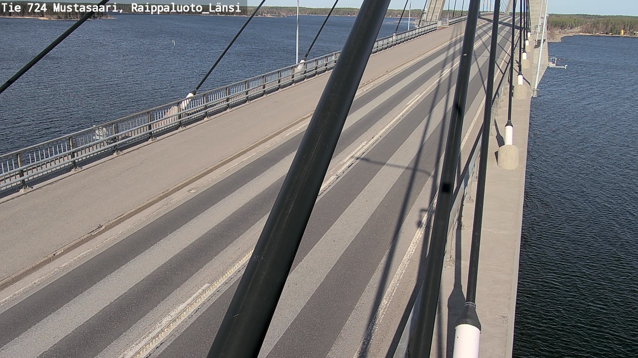 Weather Camera Image Road 724 Mustasaari, Raippaluoto, west, Mustasaari, Pohjanmaa