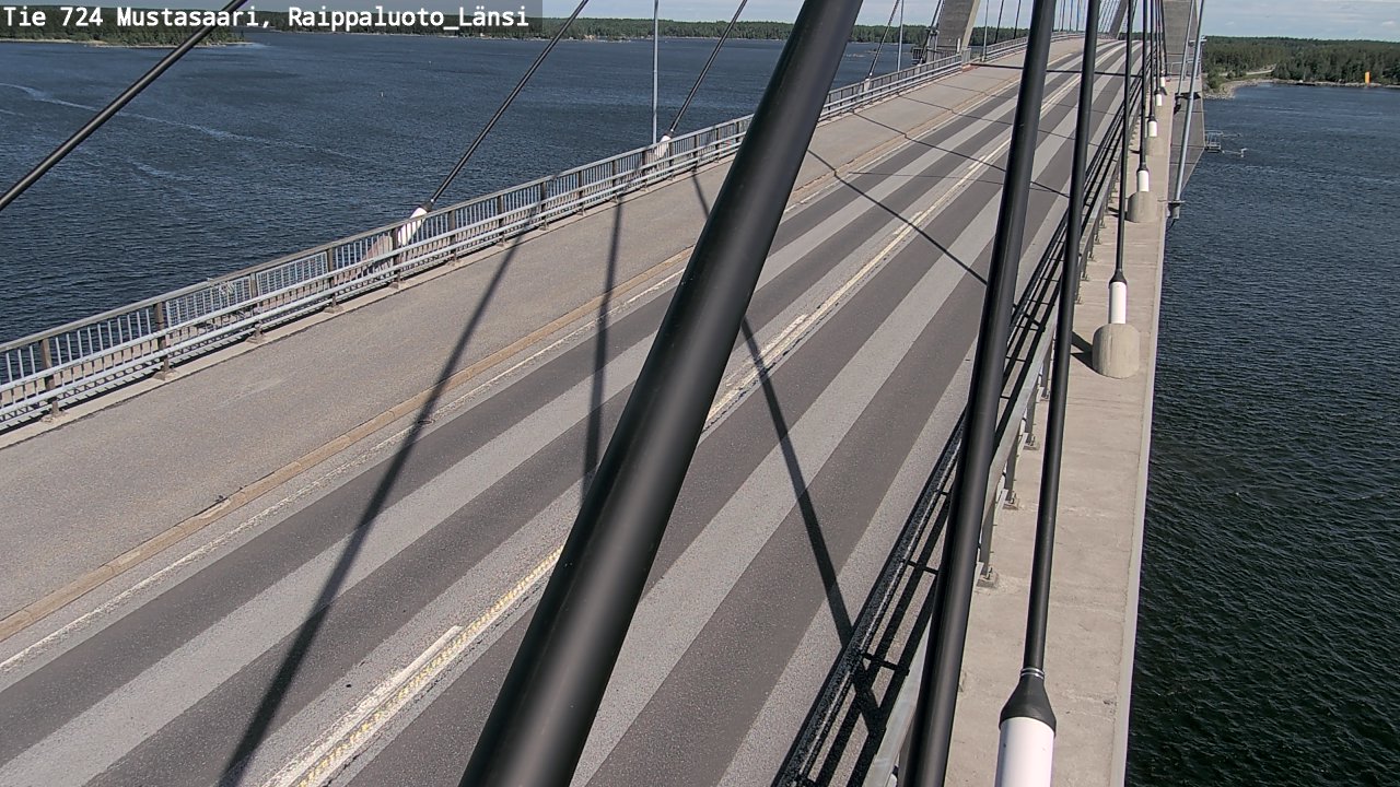 Weather Camera Image Road 724 Mustasaari, Raippaluoto, west, Mustasaari, Pohjanmaa