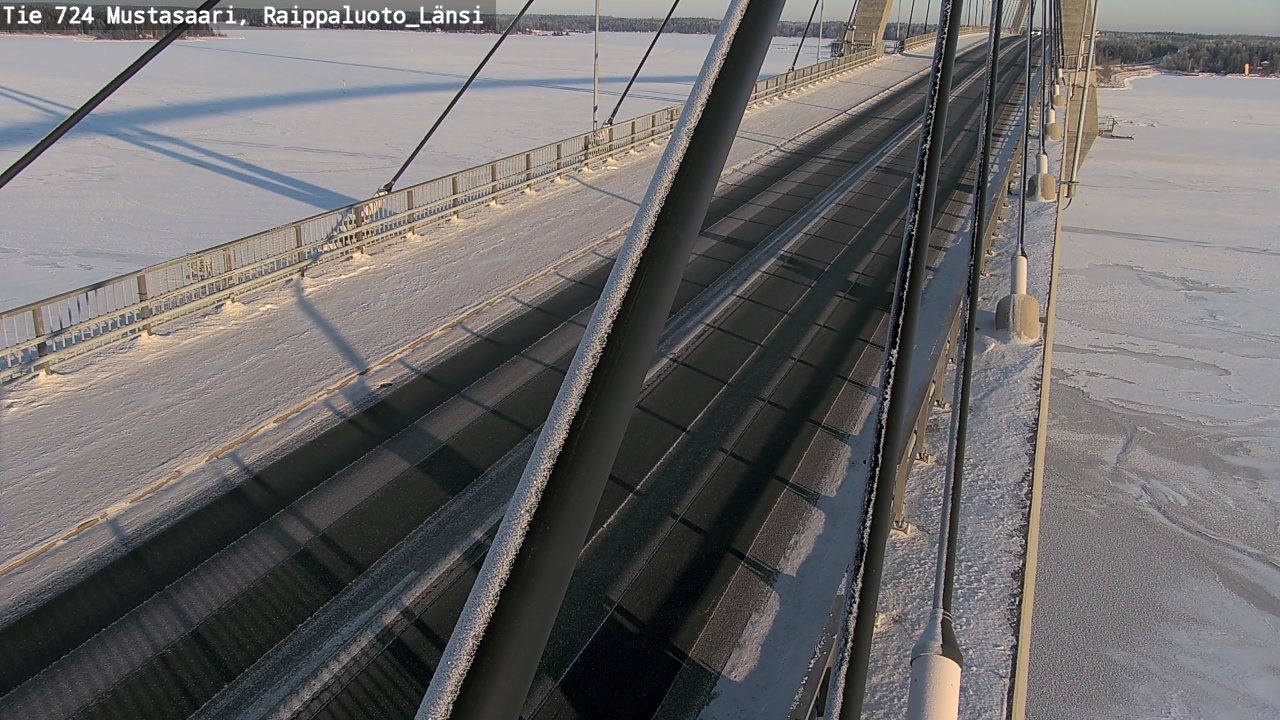 Weather Camera Image Road 724 Mustasaari, Raippaluoto, west, Mustasaari, Pohjanmaa