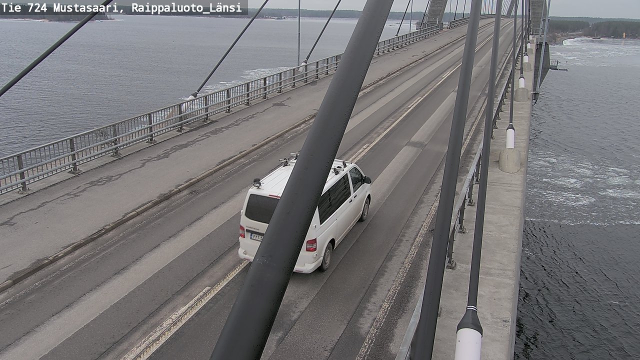 Weather Camera Image Road 724 Mustasaari, Raippaluoto, west, Mustasaari, Pohjanmaa