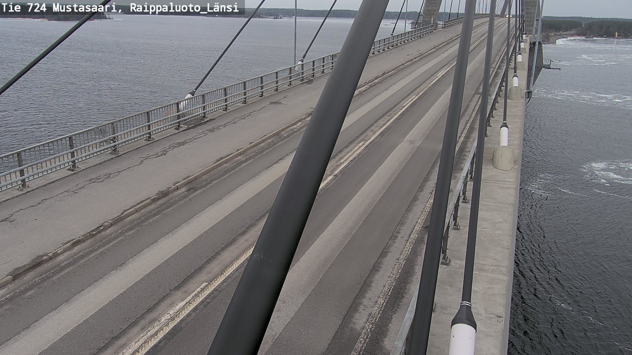 Weather Camera Image Road 724 Mustasaari, Raippaluoto, west, Mustasaari, Pohjanmaa