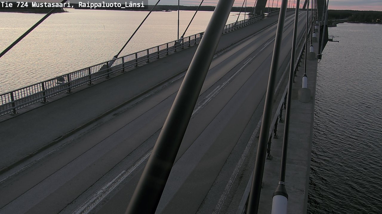 Weather Camera Image Road 724 Mustasaari, Raippaluoto, west, Mustasaari, Pohjanmaa