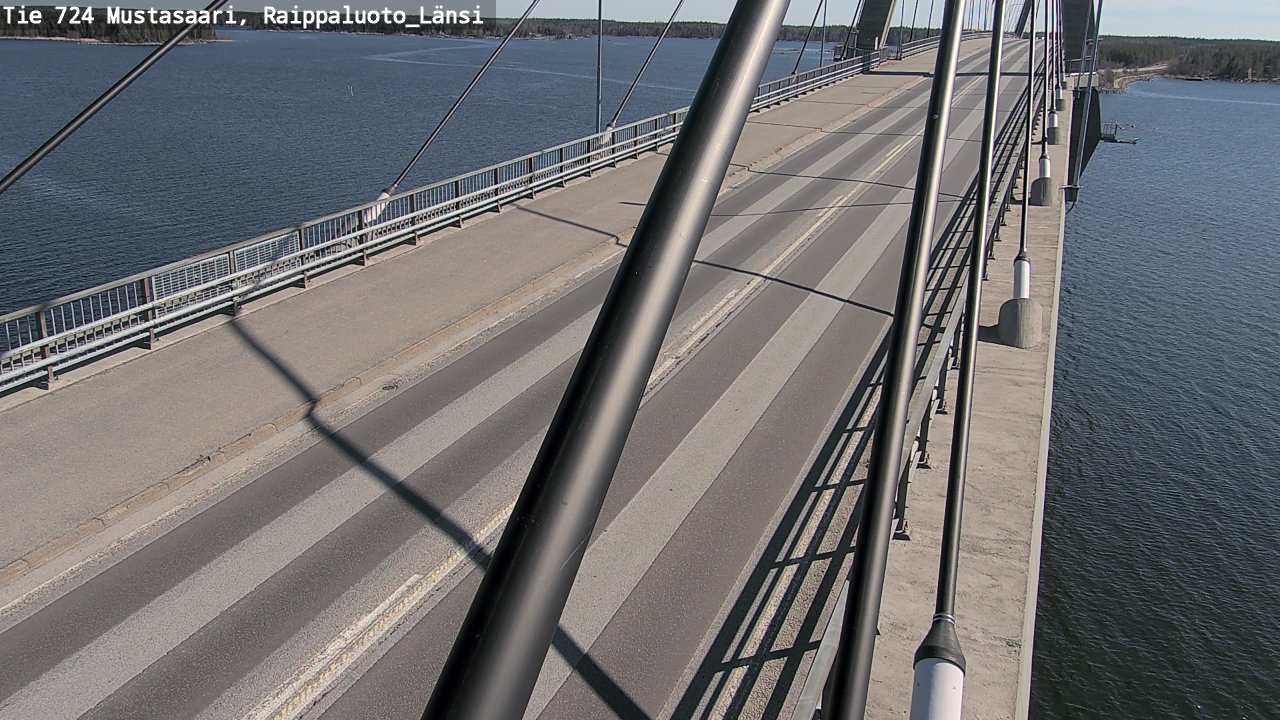 Weather Camera Image Road 724 Mustasaari, Raippaluoto, west, Mustasaari, Pohjanmaa