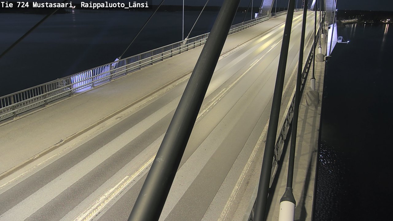 Weather Camera Image Road 724 Mustasaari, Raippaluoto, west, Mustasaari, Pohjanmaa
