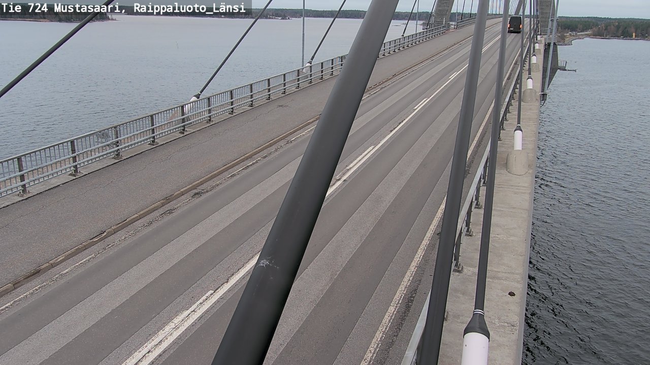 Kelikamerat Kuva Tie 724 Mustasaari, Raippaluoto, länsi, Mustasaari, Pohjanmaa