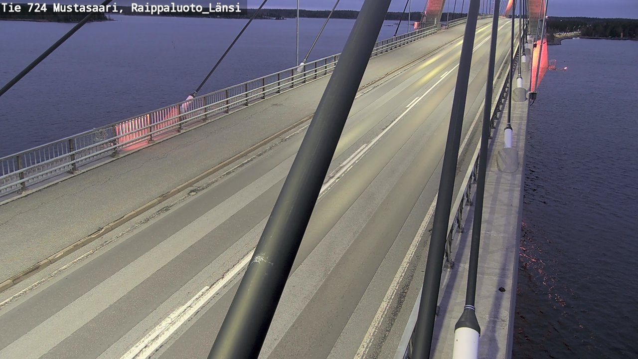 Kelikamerat Kuva Tie 724 Mustasaari, Raippaluoto, länsi, Mustasaari, Pohjanmaa