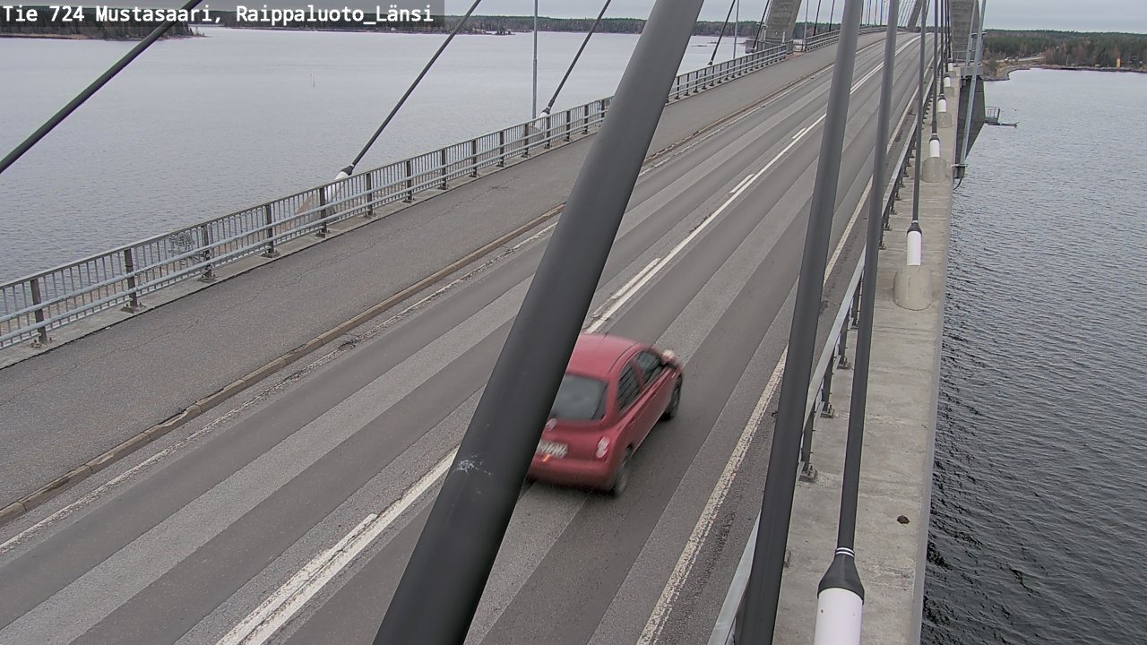 Kelikamerat Kuva Tie 724 Mustasaari, Raippaluoto, länsi, Mustasaari, Pohjanmaa