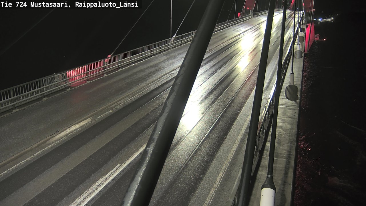 Weather Camera Image Väg 724 Korsholm, Replot, väst, Mustasaari, Pohjanmaa