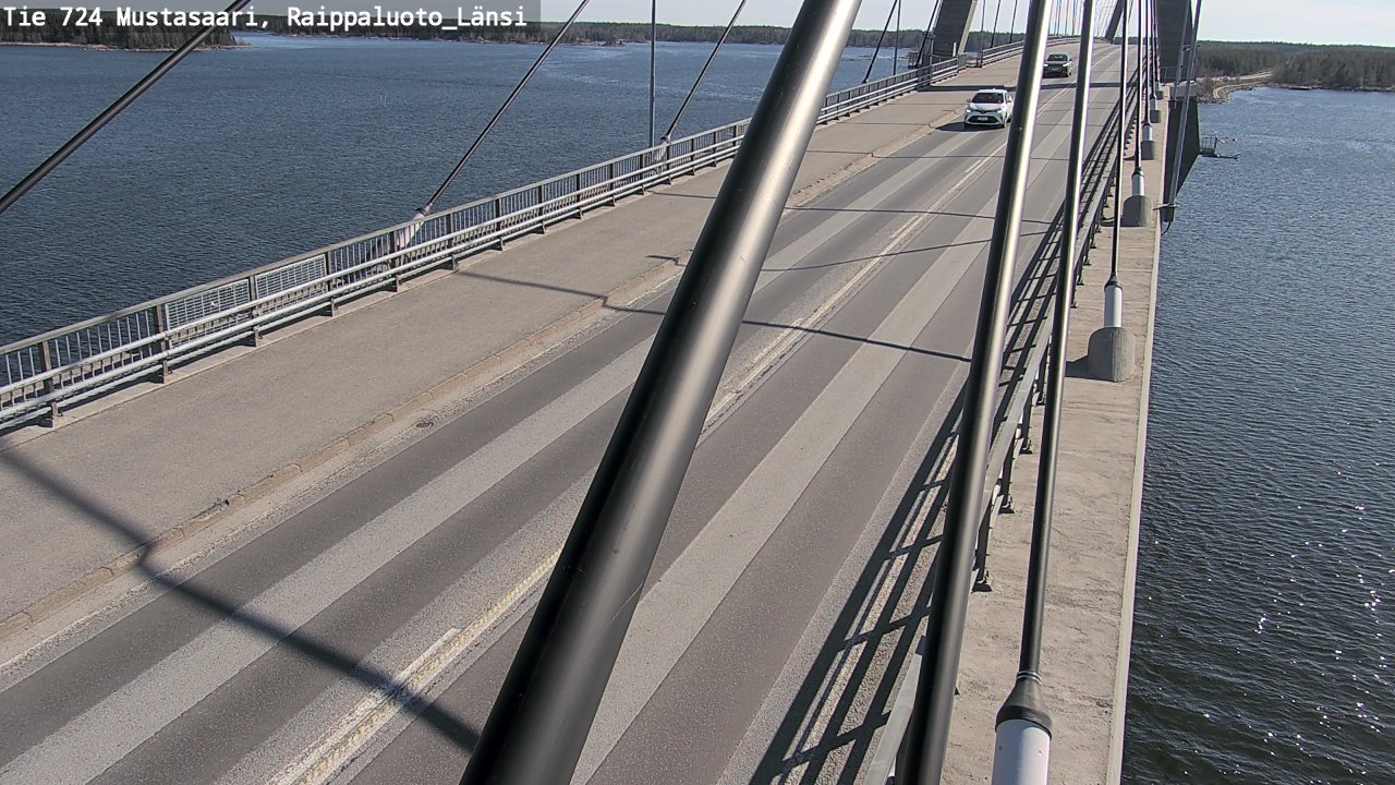 Weather Camera Image Road 724 Mustasaari, Raippaluoto, west, Mustasaari, Pohjanmaa