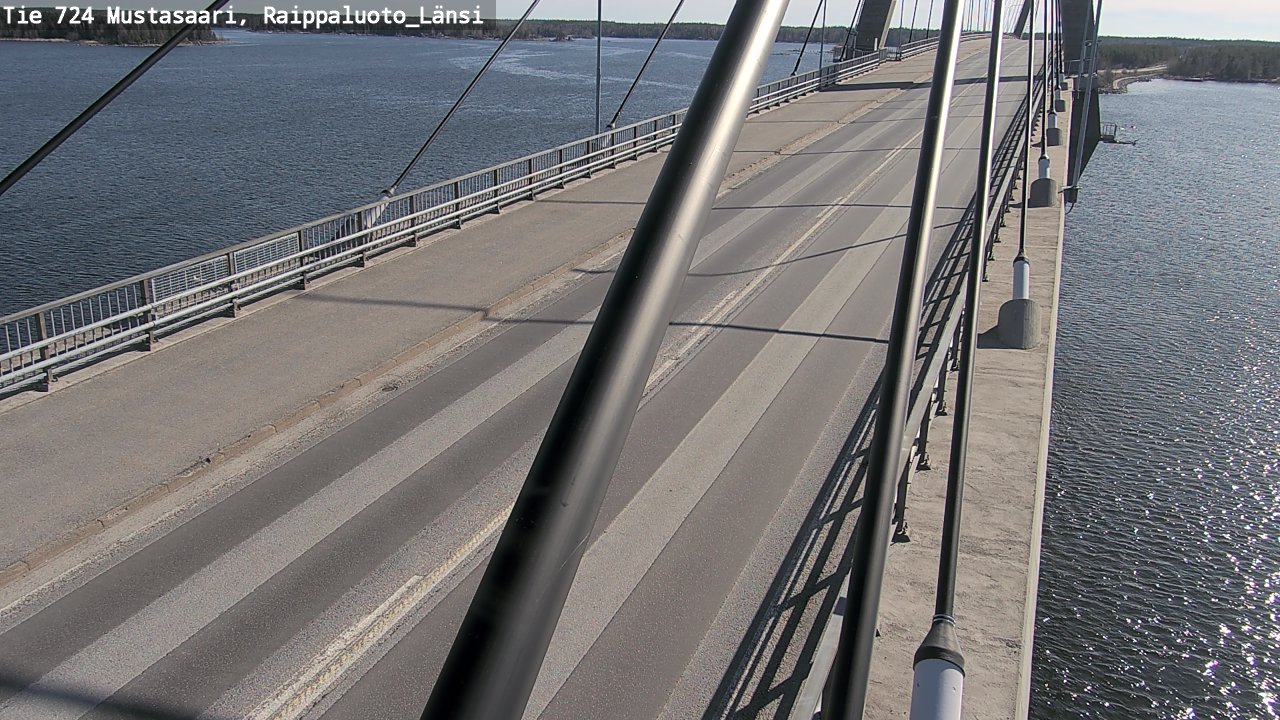 Weather Camera Image Road 724 Mustasaari, Raippaluoto, west, Mustasaari, Pohjanmaa