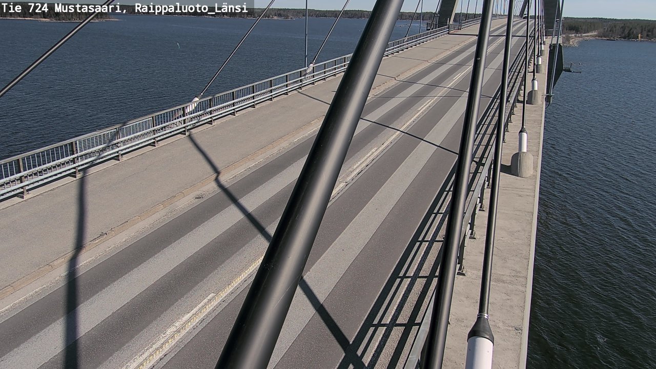 Weather Camera Image Road 724 Mustasaari, Raippaluoto, west, Mustasaari, Pohjanmaa