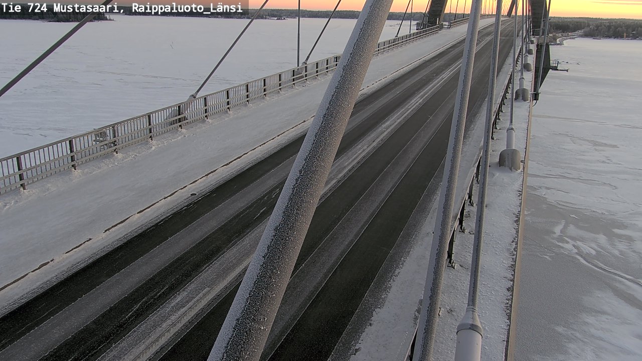 Kelikamerat Kuva Tie 724 Mustasaari, Raippaluoto, länsi, Mustasaari, Pohjanmaa