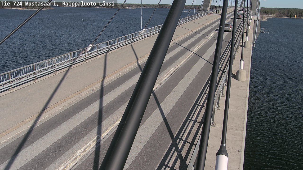 Weather Camera Image Road 724 Mustasaari, Raippaluoto, west, Mustasaari, Pohjanmaa