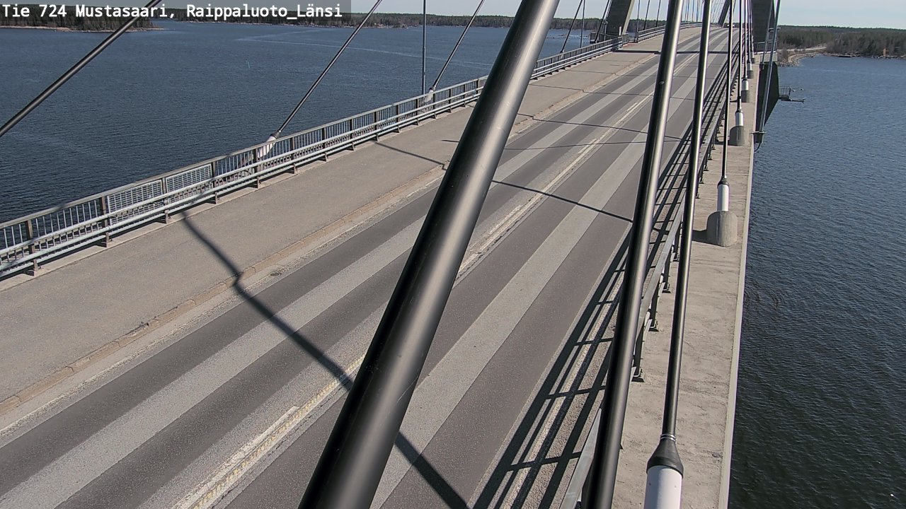 Weather Camera Image Road 724 Mustasaari, Raippaluoto, west, Mustasaari, Pohjanmaa