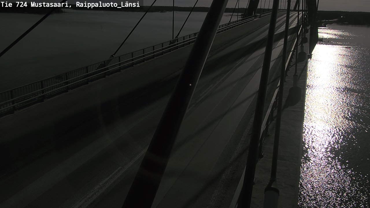 Weather Camera Image Road 724 Mustasaari, Raippaluoto, west, Mustasaari, Pohjanmaa