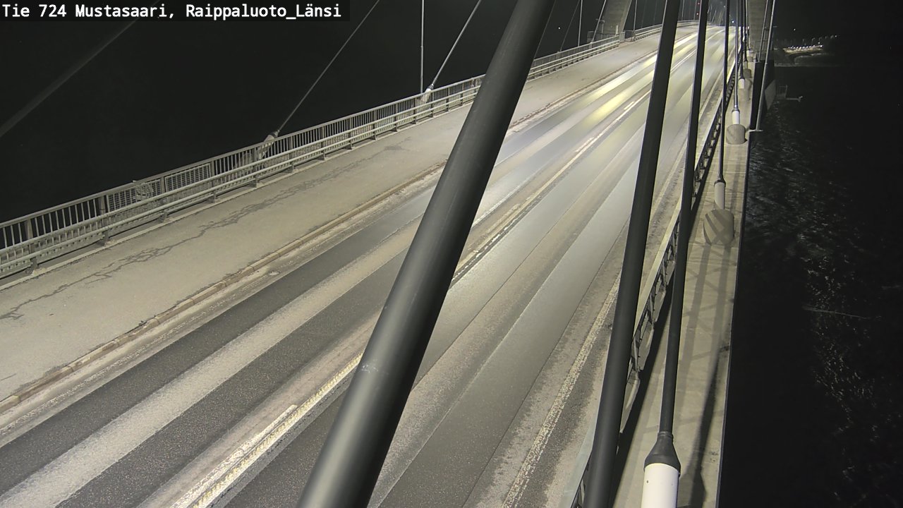 Kelikamerat Kuva Tie 724 Mustasaari, Raippaluoto, länsi, Mustasaari, Pohjanmaa