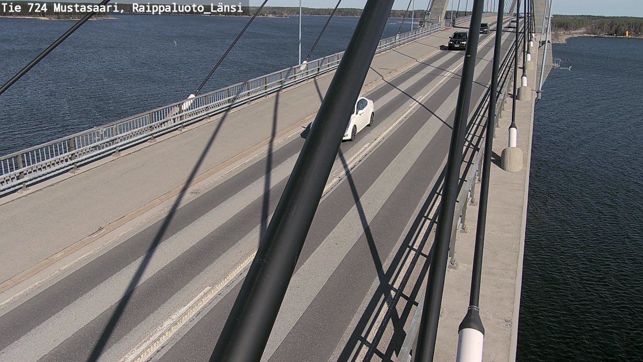 Weather Camera Image Road 724 Mustasaari, Raippaluoto, west, Mustasaari, Pohjanmaa