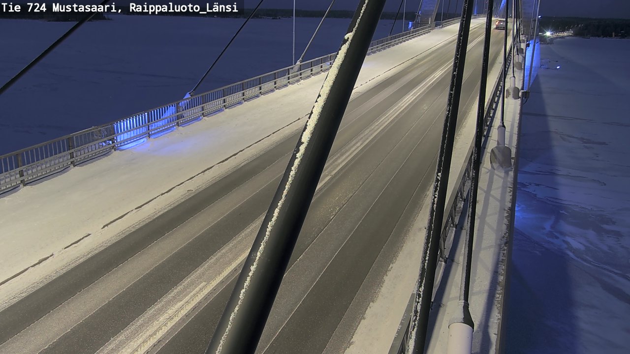 Weather Camera Image Road 724 Mustasaari, Raippaluoto, west, Mustasaari, Pohjanmaa