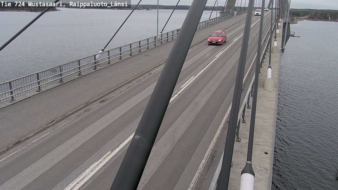 Kelikamerat Kuva Tie 724 Mustasaari, Raippaluoto, länsi, Mustasaari, Pohjanmaa