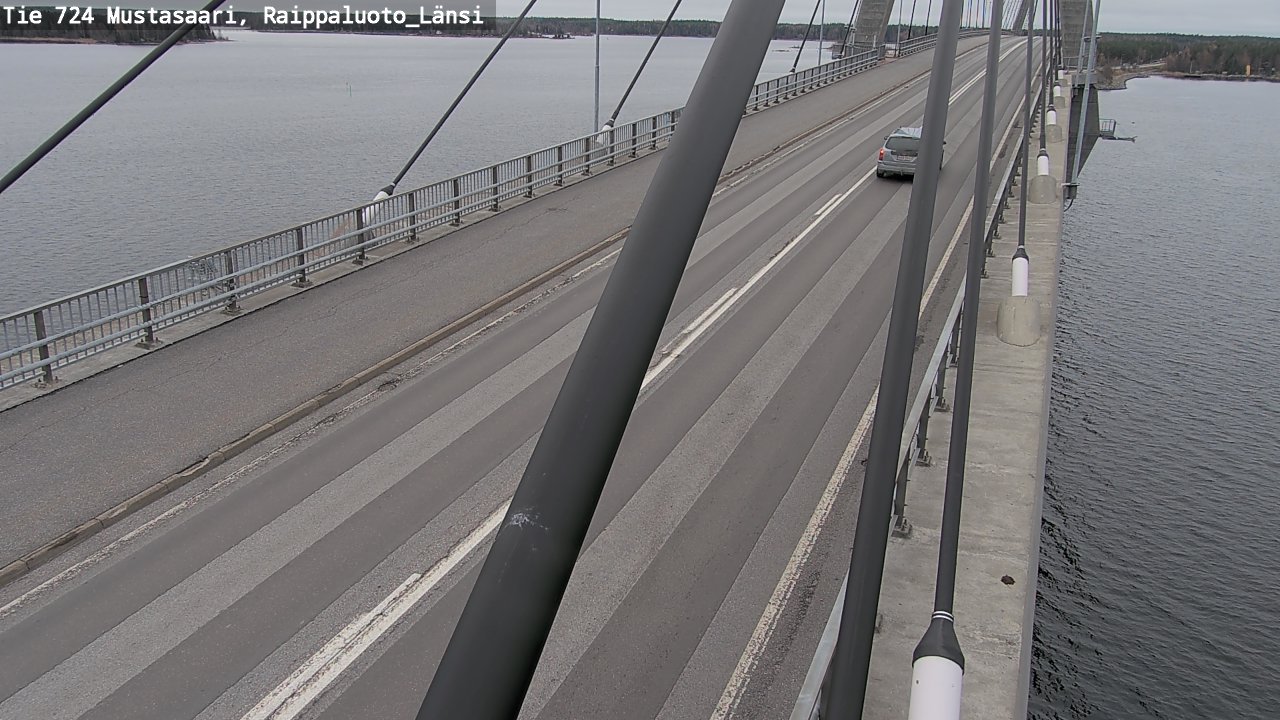 Kelikamerat Kuva Tie 724 Mustasaari, Raippaluoto, länsi, Mustasaari, Pohjanmaa