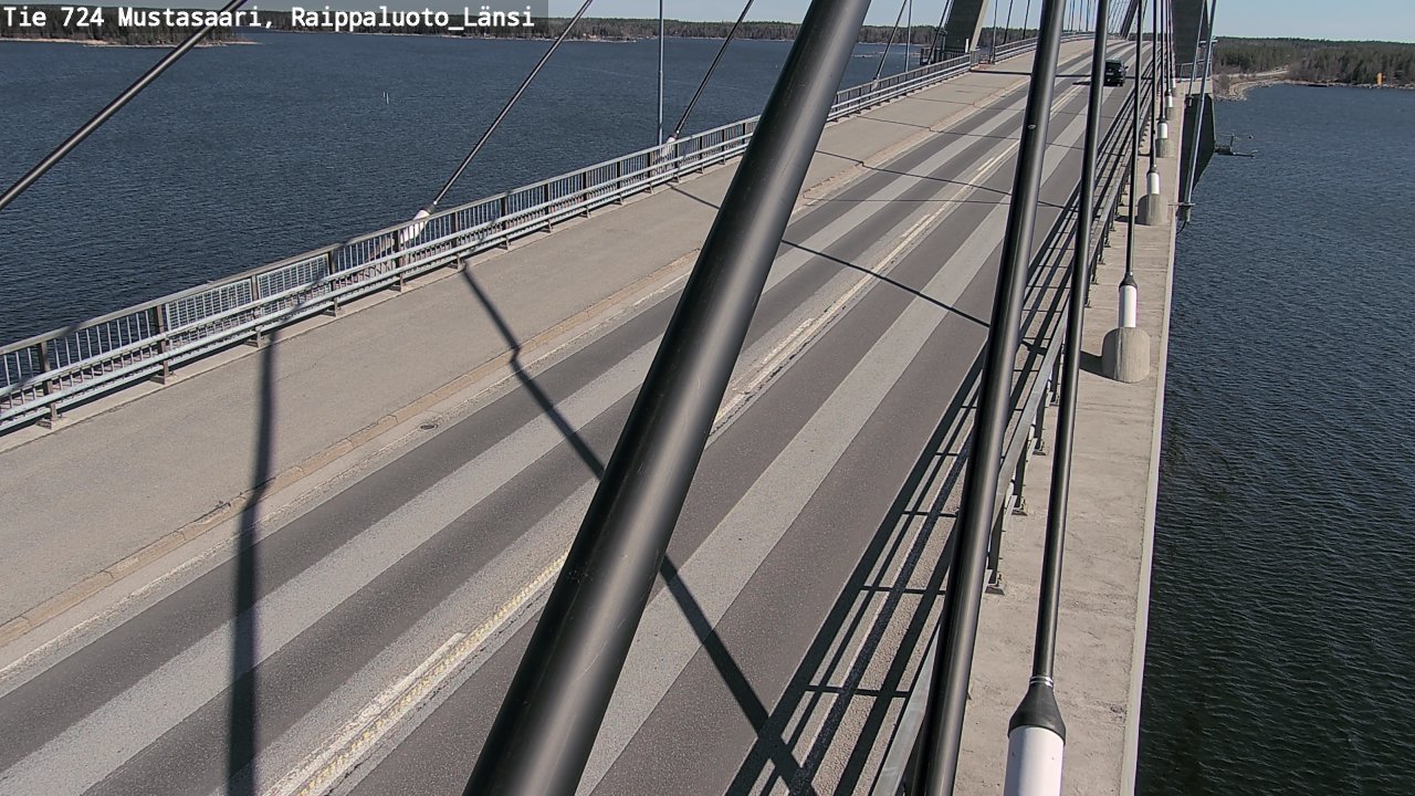 Weather Camera Image Road 724 Mustasaari, Raippaluoto, west, Mustasaari, Pohjanmaa