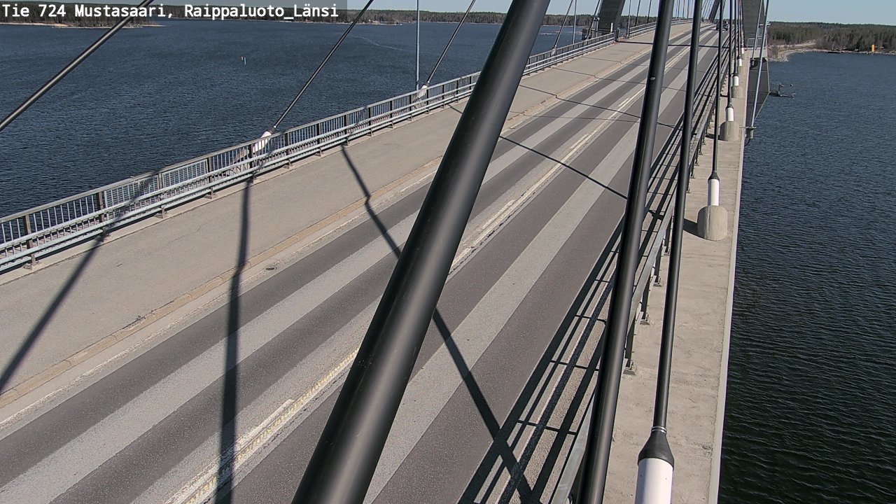Weather Camera Image Road 724 Mustasaari, Raippaluoto, west, Mustasaari, Pohjanmaa