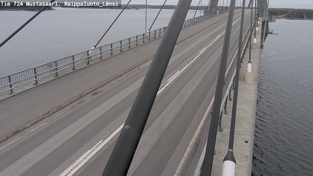 Kelikamerat Kuva Tie 724 Mustasaari, Raippaluoto, länsi, Mustasaari, Pohjanmaa