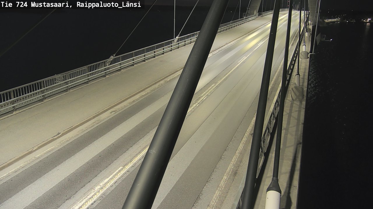 Weather Camera Image Road 724 Mustasaari, Raippaluoto, west, Mustasaari, Pohjanmaa