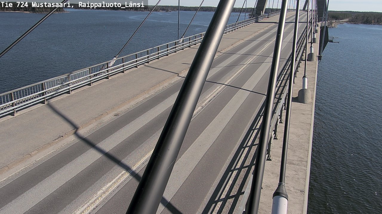 Weather Camera Image Road 724 Mustasaari, Raippaluoto, west, Mustasaari, Pohjanmaa