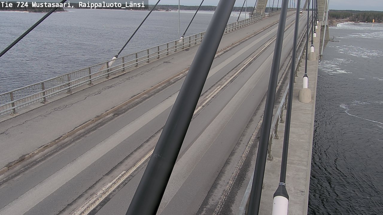 Weather Camera Image Road 724 Mustasaari, Raippaluoto, west, Mustasaari, Pohjanmaa