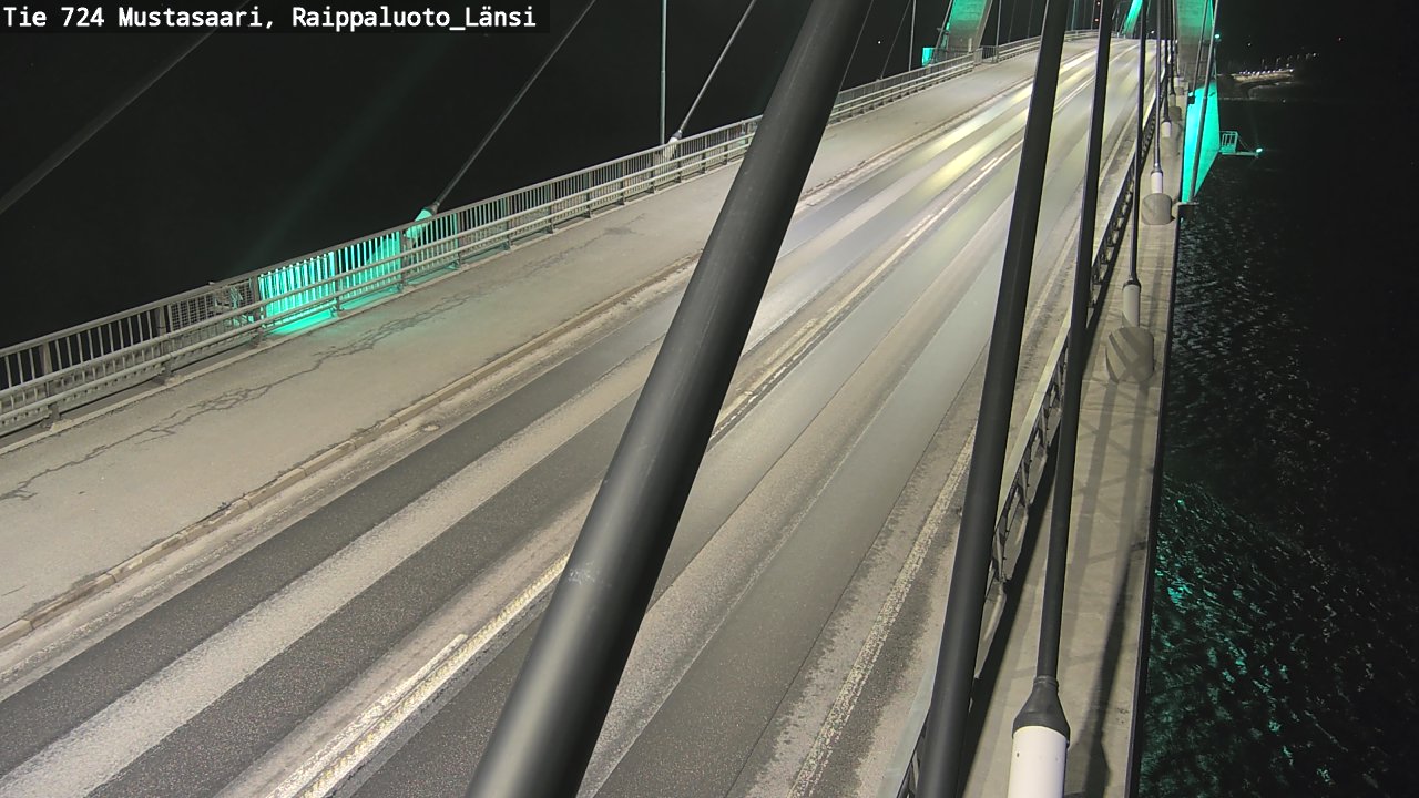 Kelikamerat Kuva Tie 724 Mustasaari, Raippaluoto, länsi, Mustasaari, Pohjanmaa