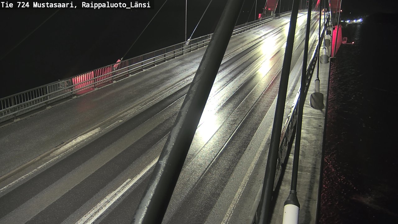 Weather Camera Image Väg 724 Korsholm, Replot, väst, Mustasaari, Pohjanmaa