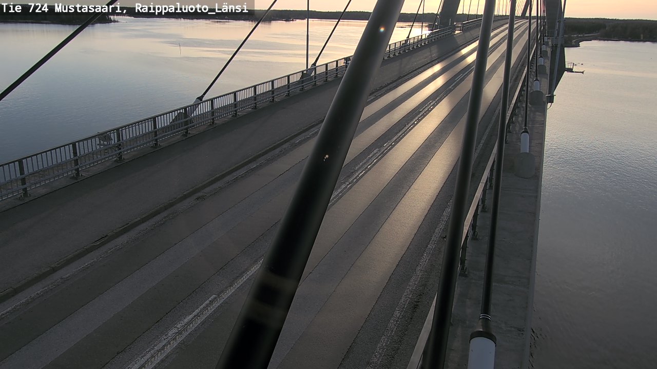 Weather Camera Image Road 724 Mustasaari, Raippaluoto, west, Mustasaari, Pohjanmaa