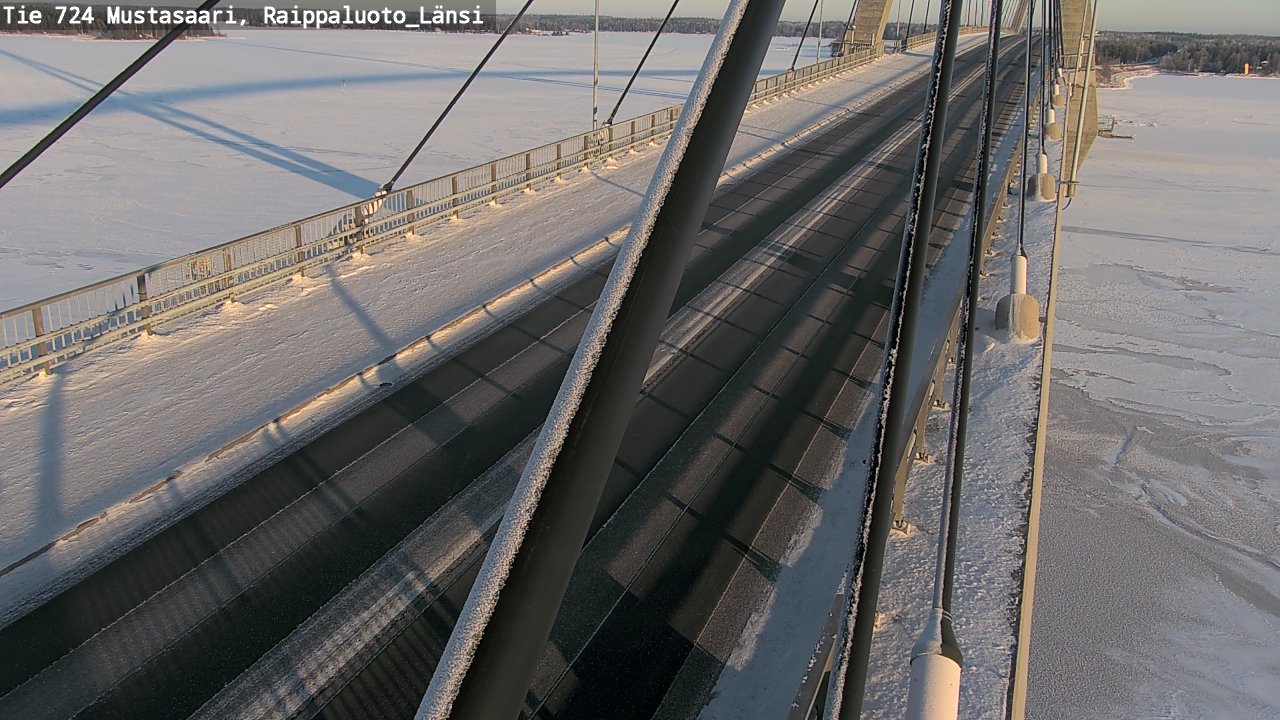Weather Camera Image Road 724 Mustasaari, Raippaluoto, west, Mustasaari, Pohjanmaa