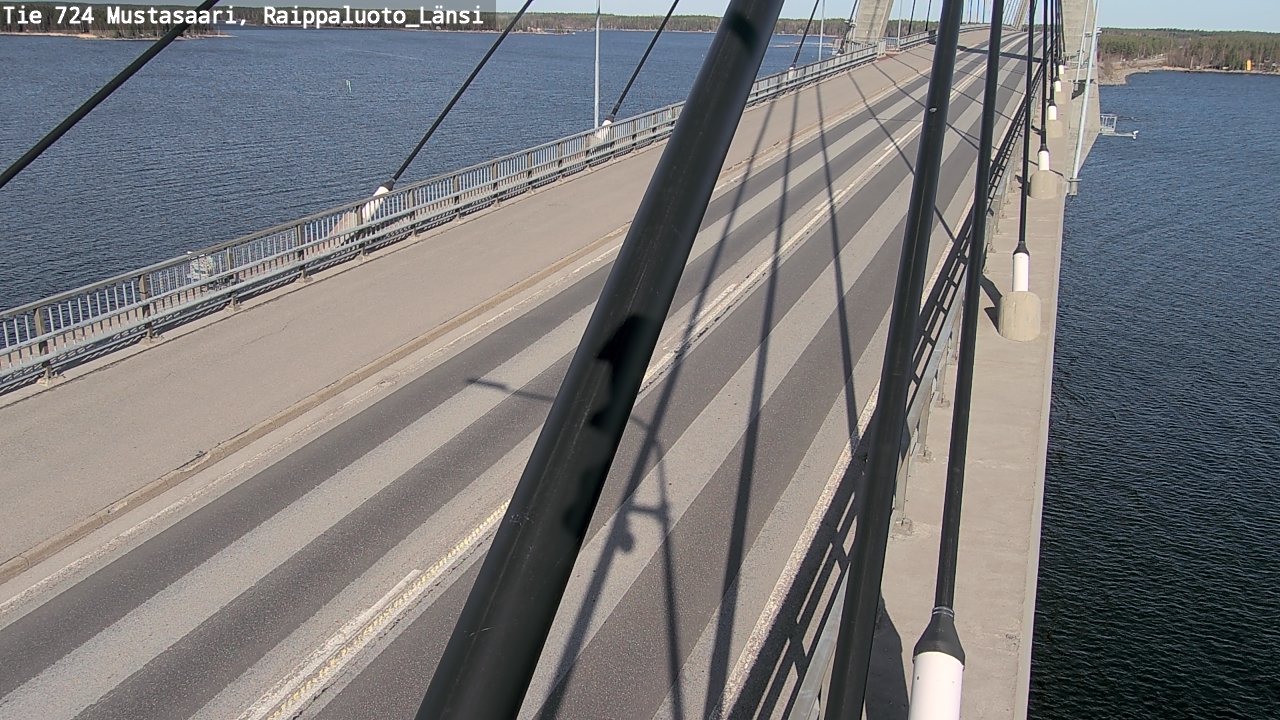 Weather Camera Image Road 724 Mustasaari, Raippaluoto, west, Mustasaari, Pohjanmaa