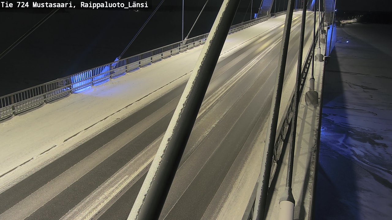 Kelikamerat Kuva Tie 724 Mustasaari, Raippaluoto, länsi, Mustasaari, Pohjanmaa