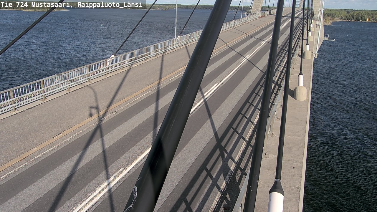 Kelikamerat Kuva Tie 724 Mustasaari, Raippaluoto, länsi, Mustasaari, Pohjanmaa